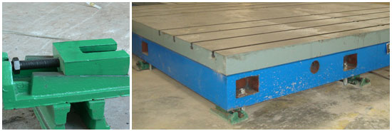 T型槽平板如何使用墊鐵安裝